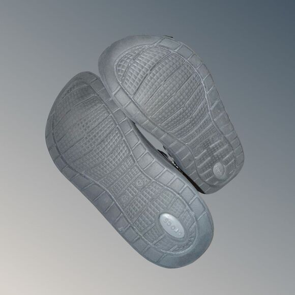 Unisex Crocs Black/Gargoyle InMotion Clog M 5 W 7 - Picture 7 of 7